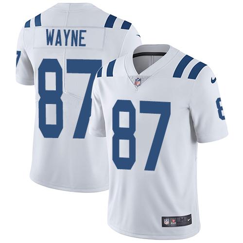 Nike Colts #87 Reggie Wayne White Youth Stitched NFL Vapor Untouchable Limited Jersey