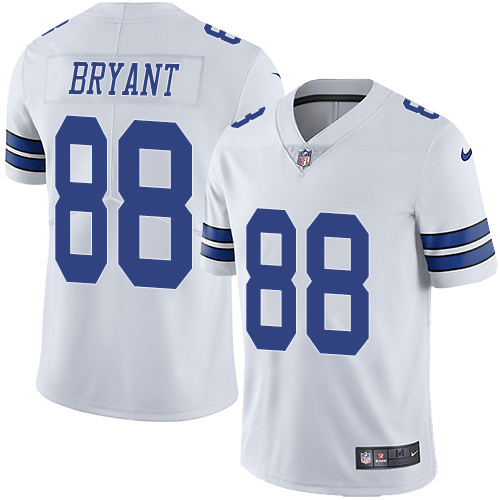 Nike Cowboys #88 Dez Bryant White Youth Stitched NFL Vapor Untouchable Limited Jersey - Click Image to Close