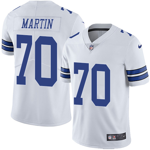 Nike Cowboys #70 Zack Martin White Youth Stitched NFL Vapor Untouchable Limited Jersey - Click Image to Close