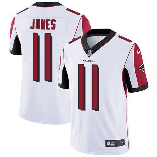 Nike Falcons #11 Julio Jones White Youth Stitched NFL Vapor Untouchable Limited Jersey
