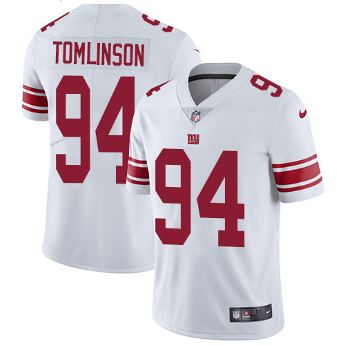 Nike Giants #94 Dalvin Tomlinson White Youth Stitched NFL Vapor Untouchable Limited Jersey