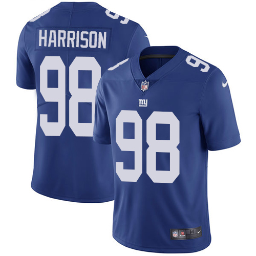 Nike Giants #98 Damon Harrison Royal Blue Team Color Youth Stitched NFL Vapor Untouchable Limited Je