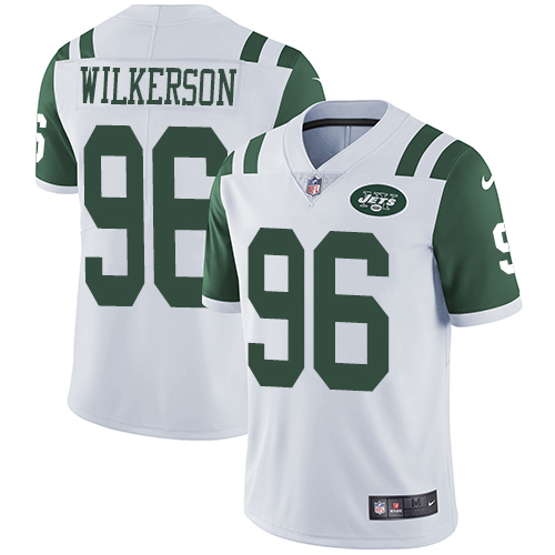 Nike Jets #96 Muhammad Wilkerson White Youth Stitched NFL Vapor Untouchable Limited Jersey - Click Image to Close