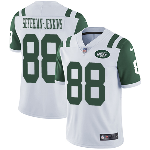 Nike Jets #88 Austin Seferian-Jenkins White Youth Stitched NFL Vapor Untouchable Limited Jersey