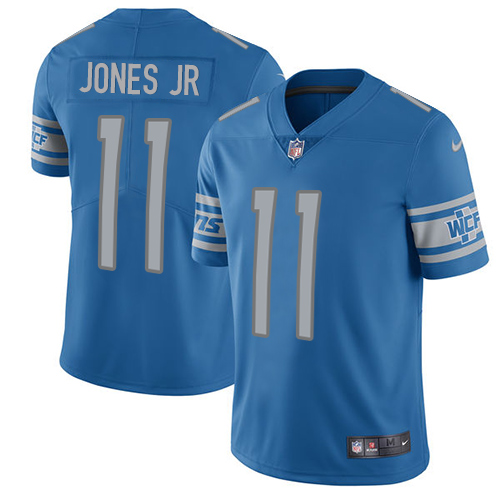 Nike Lions #11 Marvin Jones Jr Light Blue Team Color Youth Stitched NFL Vapor Untouchable Limited Je