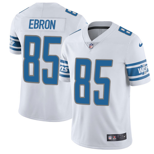 Nike Lions #85 Eric Ebron White Youth Stitched NFL Vapor Untouchable Limited Jersey
