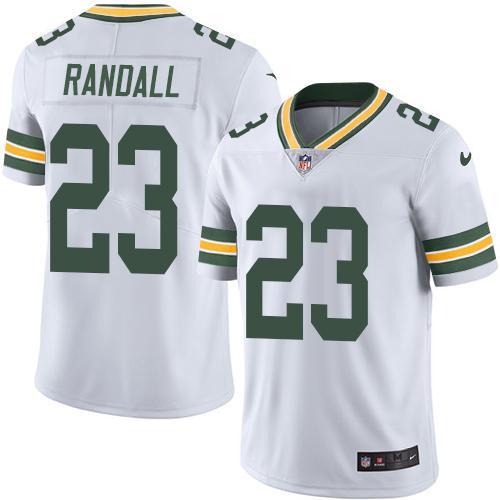 Nike Packers #23 Damarious Randall White Youth Stitched NFL Vapor Untouchable Limited Jersey - Click Image to Close