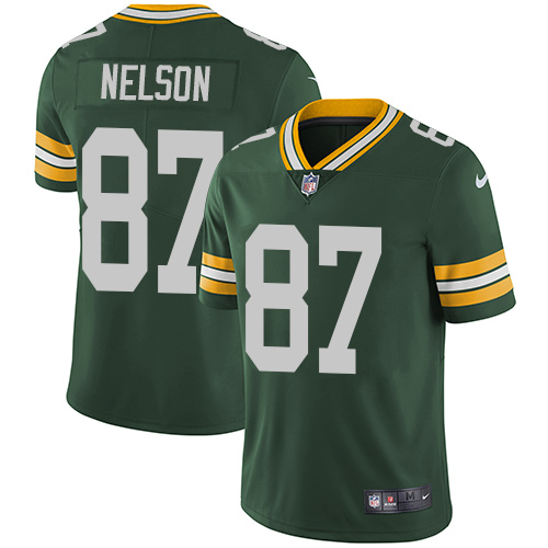 Nike Packers #87 Jordy Nelson Green Team Color Youth Stitched NFL Vapor Untouchable Limited Jersey