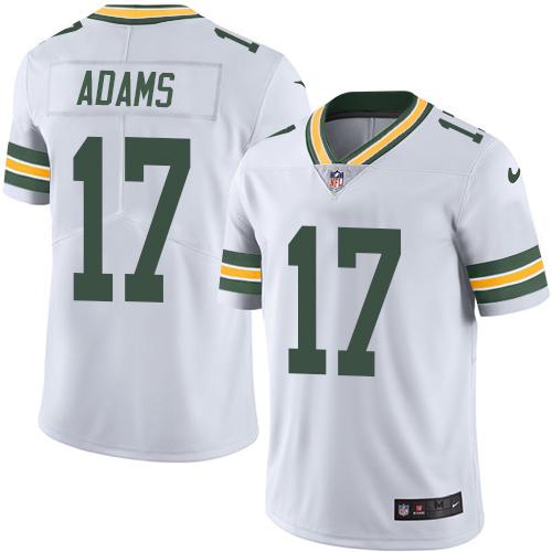 Nike Packers #17 Davante Adams White Youth Stitched NFL Vapor Untouchable Limited Jersey