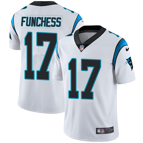 Nike Panthers #17 Devin Funchess White Youth Stitched NFL Vapor Untouchable Limited Jersey