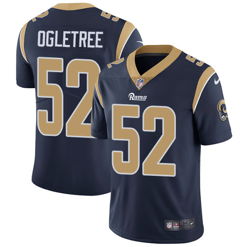 Nike Rams #52 Alec Ogletree Navy Blue Team Color Youth Stitched NFL Vapor Untouchable Limited Jersey - Click Image to Close
