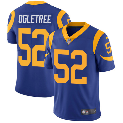 Nike Rams #52 Alec Ogletree Royal Blue Alternate Youth Stitched NFL Vapor Untouchable Limited Jersey