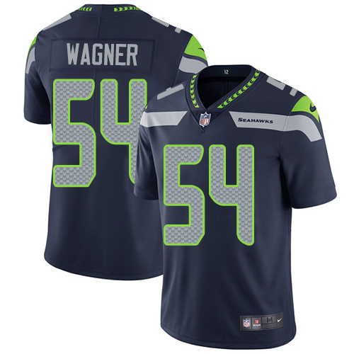 Nike Seahawks #54 Bobby Wagner Steel Blue Team Color Youth Stitched NFL Vapor Untouchable Limited Je