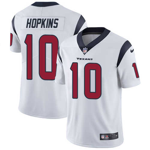 Nike Texans #10 DeAndre Hopkins White Youth Stitched NFL Vapor Untouchable Limited Jersey