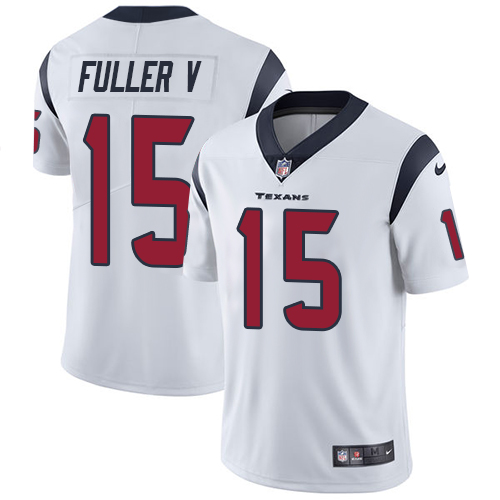 Nike Texans #15 Will Fuller V White Youth Stitched NFL Vapor Untouchable Limited Jersey - Click Image to Close