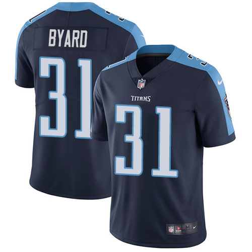 Nike Titans #31 Kevin Byard Navy Blue Alternate Youth Stitched NFL Vapor Untouchable Limited Jersey - Click Image to Close