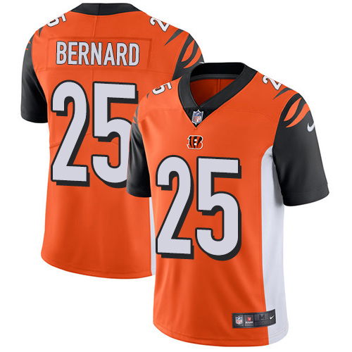 Nike Bengals #25 Giovani Bernard Orange Alternate Men's Stitched NFL Vapor Untouchable Limited Jerse
