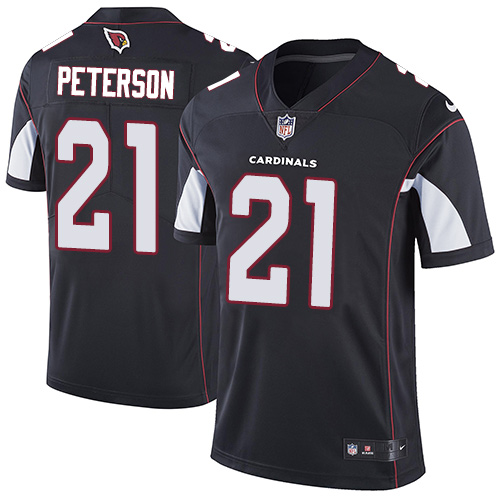 Nike Cardinals #21 Patrick Peterson Black Alternate Men's Stitched NFL Vapor Untouchable Limited Jer