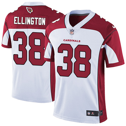 Nike Cardinals #38 Andre Ellington White Men's Stitched NFL Vapor Untouchable Limited Jersey
