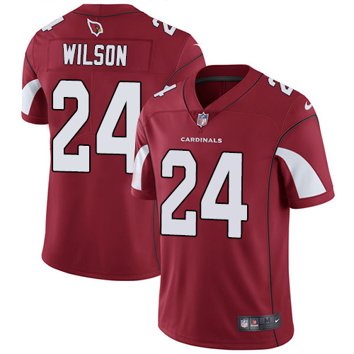 Nike Cardinals #24 Adrian Wilson Red Team Color Men's Stitched NFL Vapor Untouchable Limited Jersey - Click Image to Close