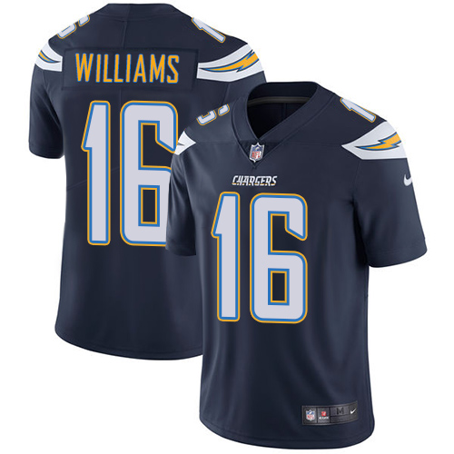 Nike Chargers #16 Tyrell Williams Navy Blue Team Color Men's Stitched NFL Vapor Untouchable Limited