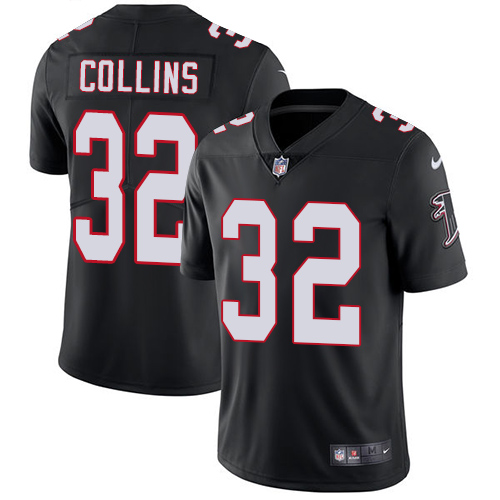 Nike Falcons #32 Jalen Collins Black Alternate Men's Stitched NFL Vapor Untouchable Limited Jersey