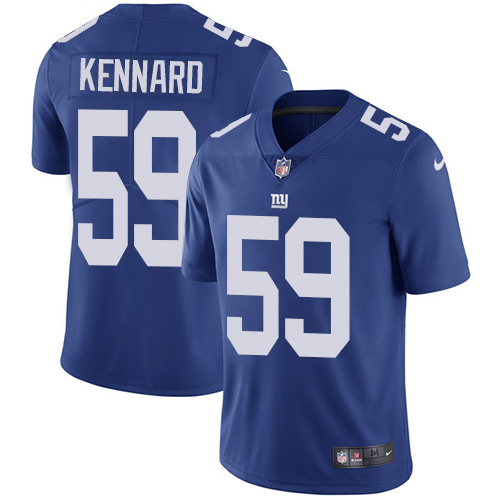 Nike Giants #59 Devon Kennard Royal Blue Team Color Men's Stitched NFL Vapor Untouchable Limited Jer