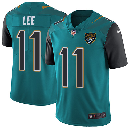 Nike Jaguars #11 Marqise Lee Teal Green Team Color Men's Stitched NFL Vapor Untouchable Limited Jers