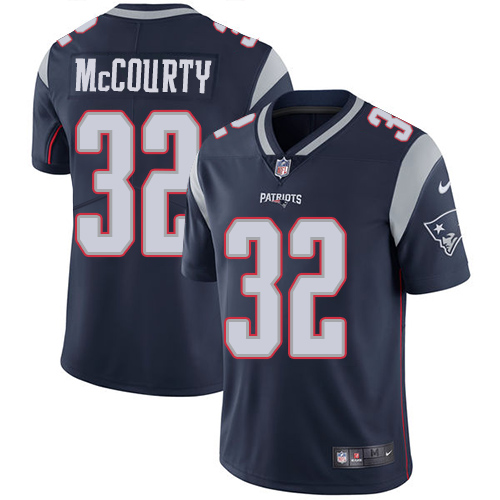 Nike Patriots #32 Devin McCourty Navy Blue Team Color Men's Stitched NFL Vapor Untouchable Limited J
