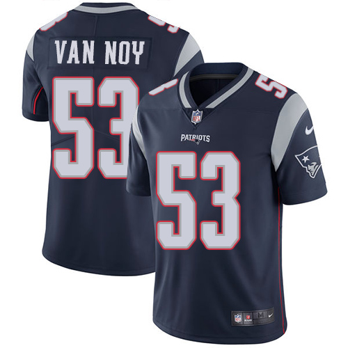 Nike Patriots #53 Kyle Van Noy Navy Blue Team Color Men's Stitched NFL Vapor Untouchable Limited Jer