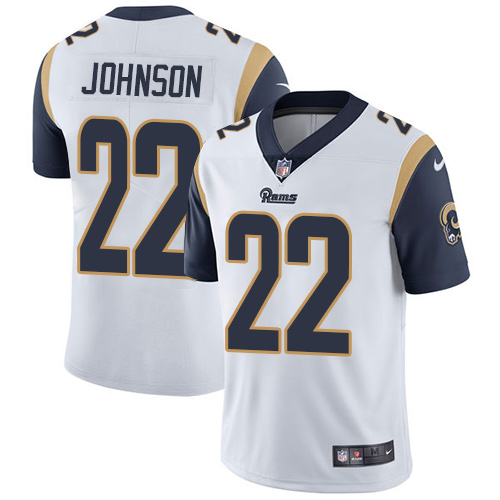 Nike Rams #22 Trumaine Johnson White Men's Stitched NFL Vapor Untouchable Limited Jersey