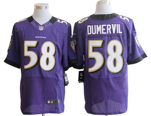 Nike Ravens #51 Kamalei Correa Purple Team Color Men's Stitched NFL Vapor Untouchable Limited Jersey