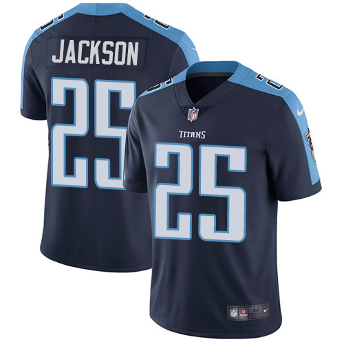 Nike Titans #25 Adoree' Jackson Navy Blue Alternate Men's Stitched NFL Vapor Untouchable Limited Jer