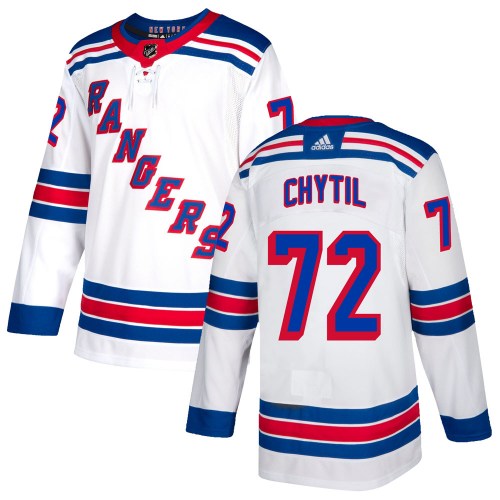 New York Rangers #72 Filip Chytil White Stitched Jersey