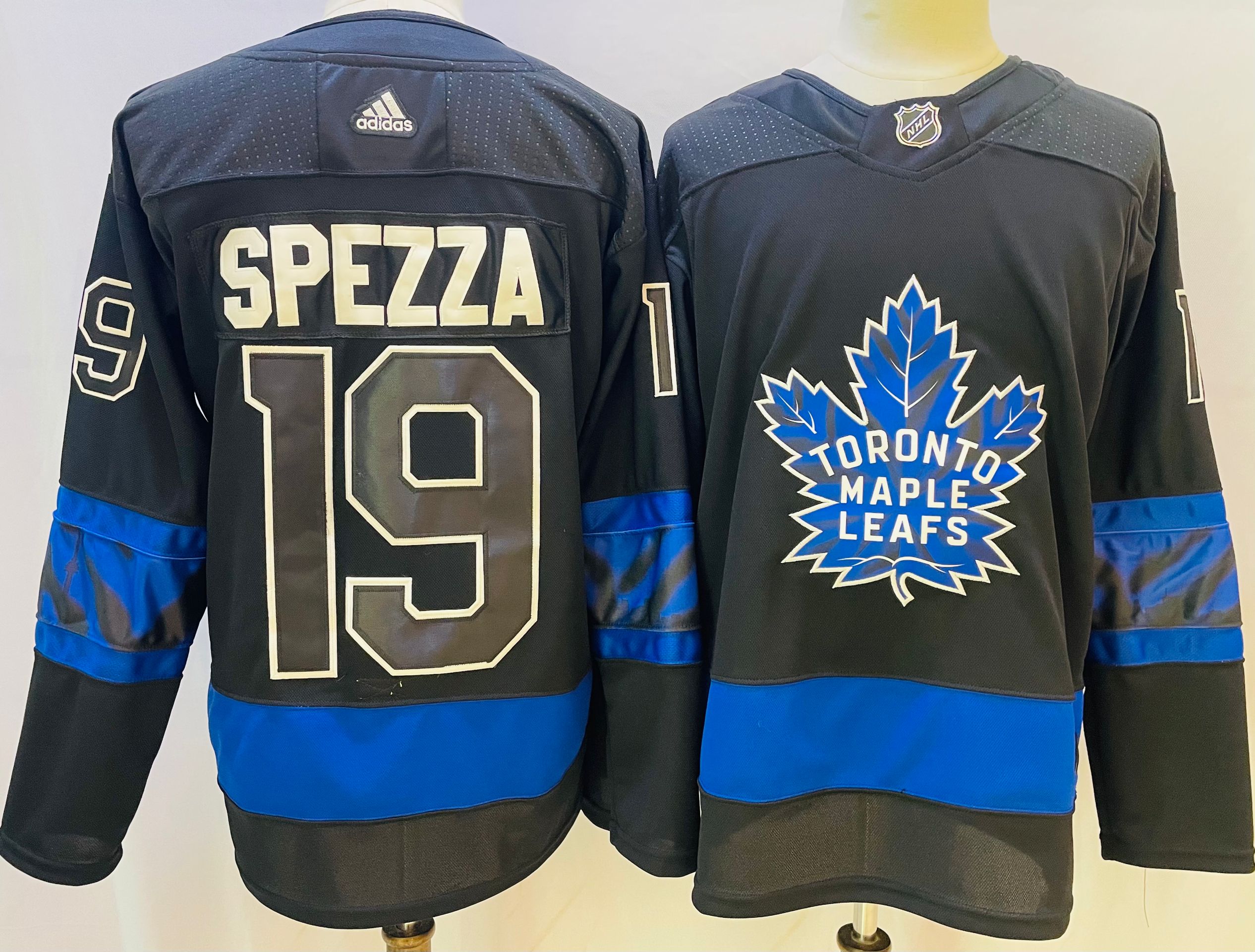 Toronto Maple Leafs #19 Jason Spezza Black X Drew House Inside Out Stitched Jersey