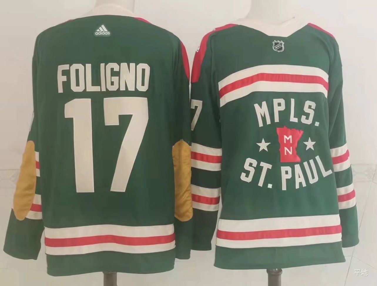 Minnesota Wild 17 Foligno Green Classic Edition 2022 NHL Jersey