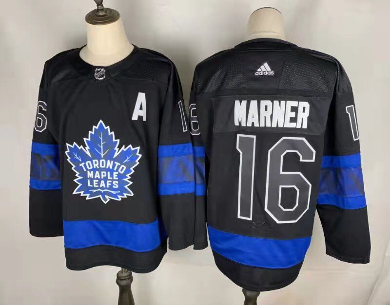 Toronto Maple Leafs #16 Mitch Marner Black X Drew House Inside Out Stitched Jersey