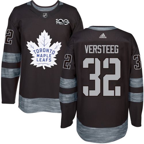 Adidas Maple Leafs #32 Kris Versteeg Black 1917-2017 100th Anniversary Stitched NHL Jersey - Click Image to Close