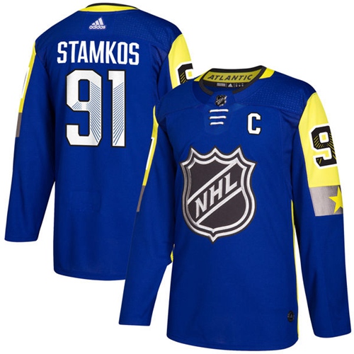 Adidas Lightning #91 Steven Stamkos Royal 2018 All-Star Atlantic Division Authentic Stitched NHL Jer