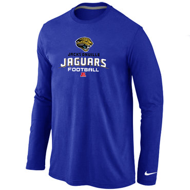Jacksonville Jaguars Critical Victory Long Sleeve T-Shirt Blue
