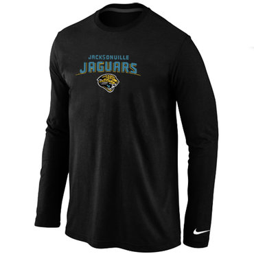 Jacksonville Jaguars Heart & Soul Long Sleeve T-Shirt Black