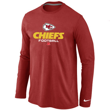 Kansas City Chiefs Critical Victory Long Sleeve T-Shirt RED