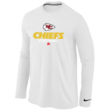 Kansas City Chiefs Critical Victory Long Sleeve T-Shirt White