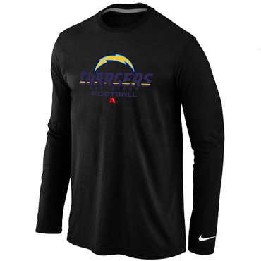 San Diego Chargers Critical Victory Long Sleeve T-Shirt Black