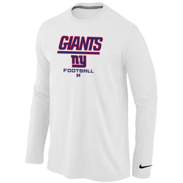 New York Giants Critical Victory Long Sleeve T-Shirt White