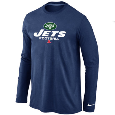 New York Jets Critical Victory Long Sleeve T-Shirt D.Blue