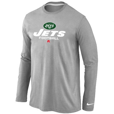 New York Jets Critical Victory Long Sleeve T-Shirt Grey