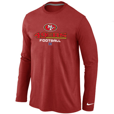 San Francisco 49ers Critical Victory Long Sleeve T-Shirt RED