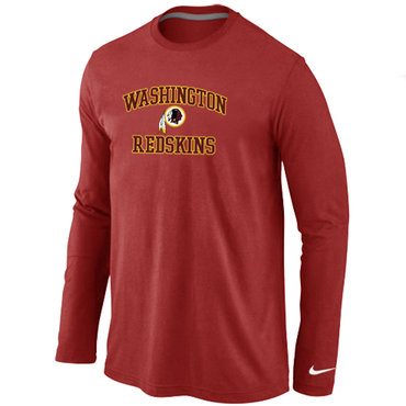 Washington Redskins Heart & Soul Long Sleeve T-Shirt RED