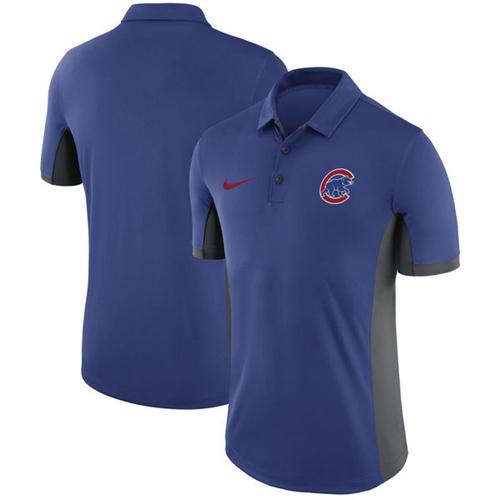 Chicago Cubs Nike Royal Franchise Polo